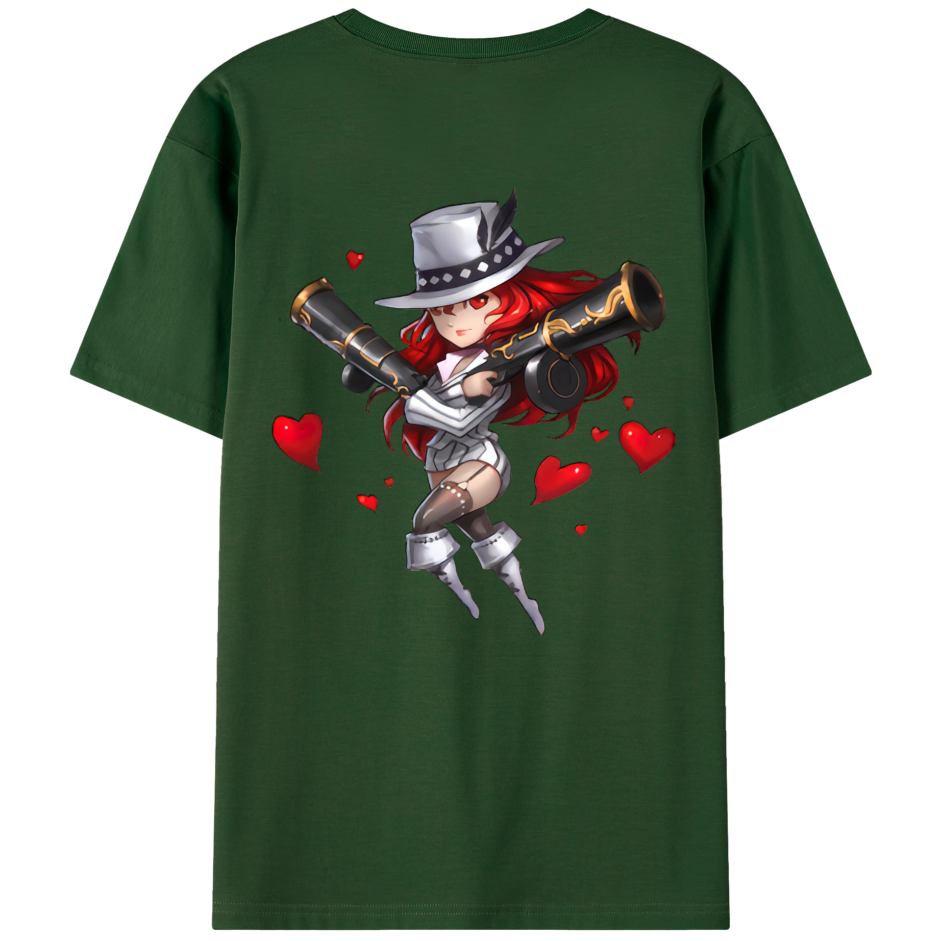 リーグ・オブ・レジェンド League of Legends LOL 綿100％半袖Tシャツ（背面プリント）